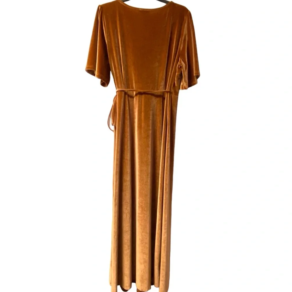 Baltic Born Meghan Velvet Wrap Maxi Dress XXL